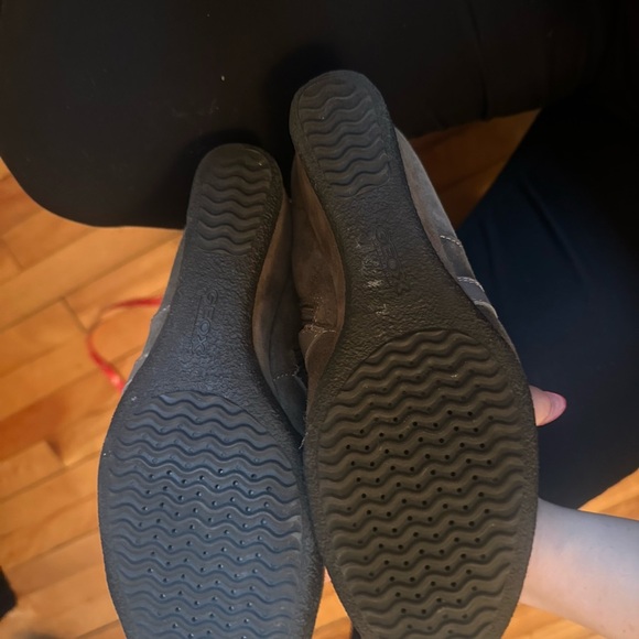 GEOX Respira Brown Suede Wedge Boots – Size 39.5 
(Fits Small!! See pics) - Picture 3 of 3